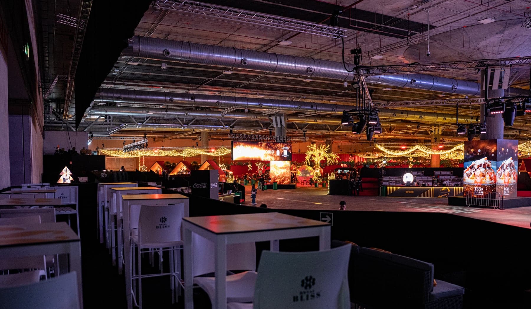 Zonas lounge del recinto de Madrid