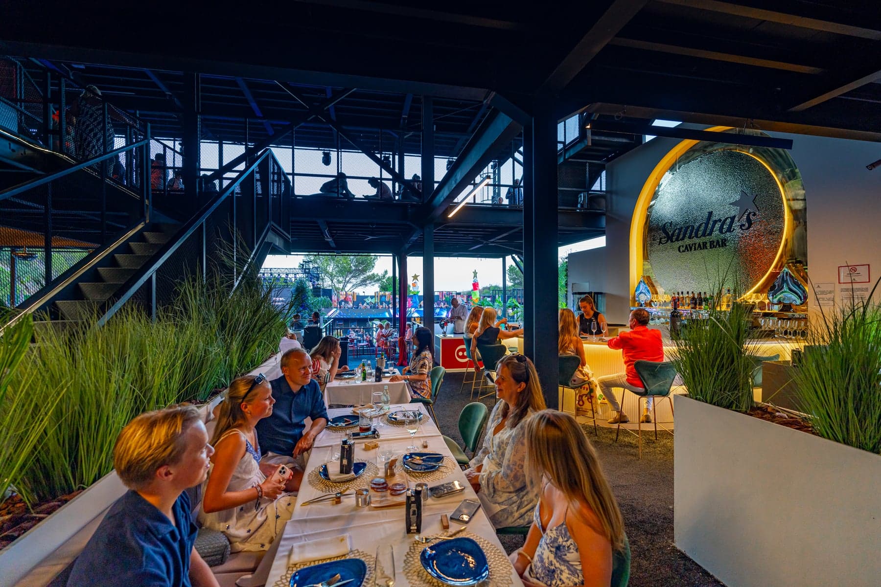 Sala de Sandra's Caviar Bar
