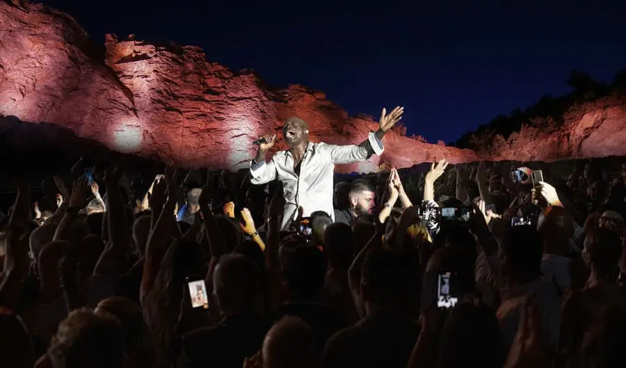 Seal entre el público, Marbella 2023