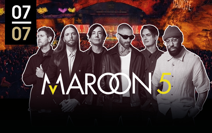 Concierto Maroon 5 en Starlite Occident Marbella