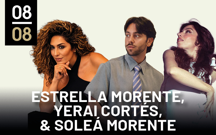 Estrella Morente, Yerai Cortés & Soleá Morente en Starlite Occident Marbella