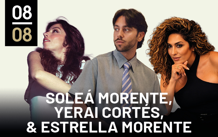 Estrella Morente, Yerai Cortés & Soleá Morente en Starlite Occident Marbella